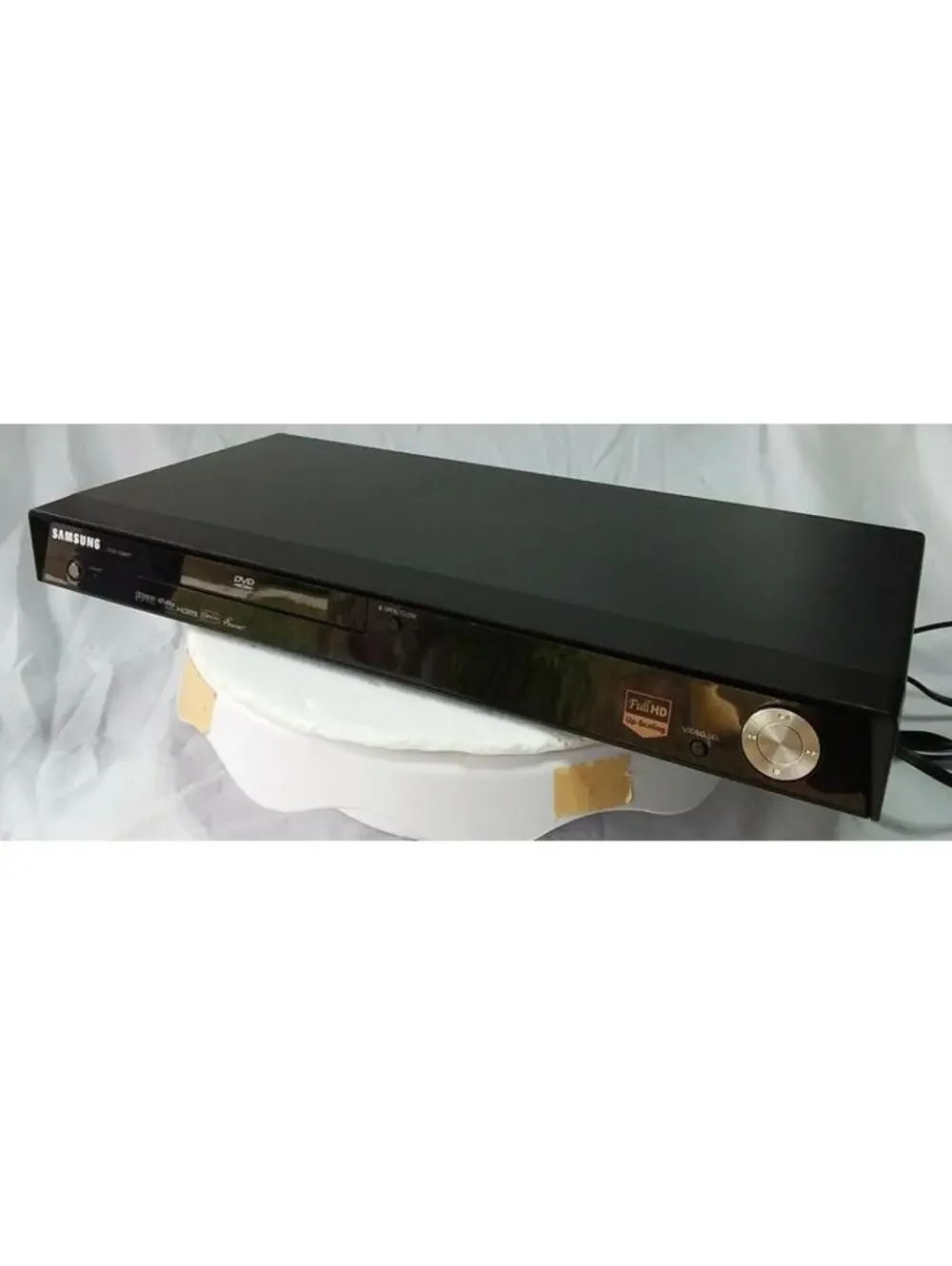 Samsung DVD-1080P7 1080p HD Upscaling DVD Player HDMI Black Fully Tested Works